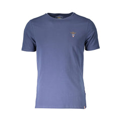 Aeronautica Militare Blau Baumwolle Herren T-Shirt