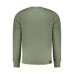 Accademia Militare Green Cotton Men Sweater