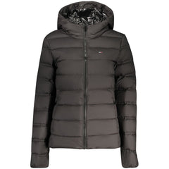 Tommy Hilfiger Black Recycled Polyester Women Jacket