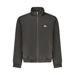 Tommy Hilfiger Schwarze Herrenjacke aus Polyester