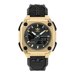 Adidas Black Synthetic Sport Watch