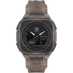 Adidas Brown Synthetic Sport Watch