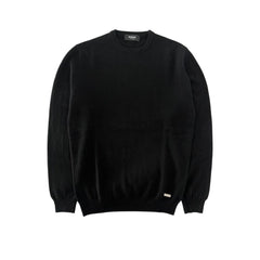 Baldinini Trend Schwarzer Kaschmir-Herrenpullover