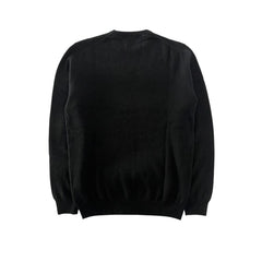 Baldinini Trend Schwarzer Kaschmir-Herrenpullover
