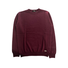 Baldinini Trend Red Cashmere Men Sweater