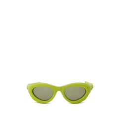 Bottega Veneta Sonnenbrille aus gelbem Azetat