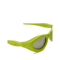 Bottega Veneta Sonnenbrille aus gelbem Azetat