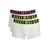 Bikkembergs White Cotton Men Boxer Short