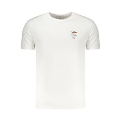 Aeronautica Militare White Cotton Men's T-Shirt