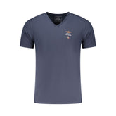 Aeronautica Militare Blu Cotton Men's T-Shirt