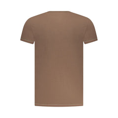 Aeronautica Militare Marrone Baumwolle Herren T-Shirt