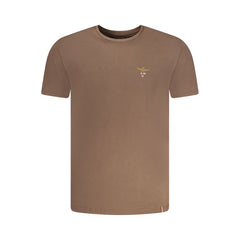 Aeronautica Militare Marrone Baumwoll-Herren-T-Shirt