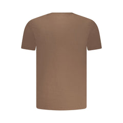 Aeronautica Militare Marrone Baumwoll-Herren-T-Shirt