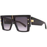 Balmain Black Acetate Sunglasses