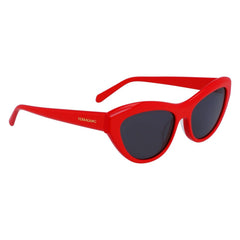 Ferragamo Multicolor Acetate Sunglasses