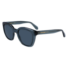 Ferragamo Blaue Injected Sonnenbrille