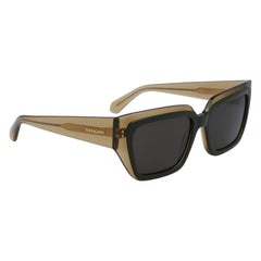 Ferragamo Bicolor-Acetat-Sonnenbrille