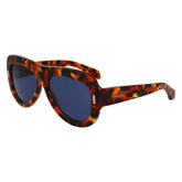 Ferragamo – Braune Acetat-Sonnenbrille