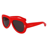 Ferragamo Sonnenbrille aus mehrfarbigem Azetat
