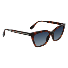 Karl Lagerfeld – Braune Sonnenbrille mit Spritzguss