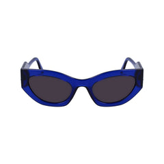 Karl Lagerfeld – Blaue Sonnenbrille mit Spritzguss