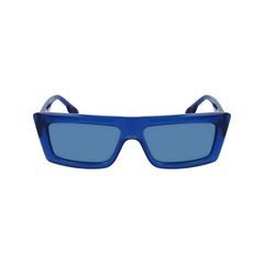 Karl Lagerfeld – Blaue Sonnenbrille mit Spritzguss