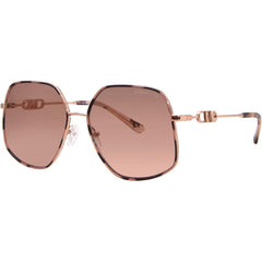 Michael Kors Goldene Metallsonnenbrille
