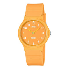 Casio Orange Harz-Armbanduhr
