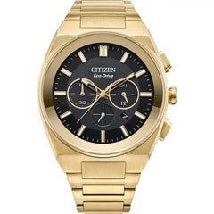 Citizen Goldene Edelstahl-Dresswatch