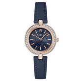 Furla Armbanduhr aus blauem Leder