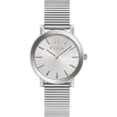 Furla Damenarmbanduhr aus grauem Edelstahl