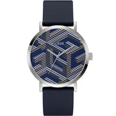 Guess Blue Synthetic Dress Watch