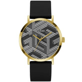 Guess Black Synthetic Dress Watch