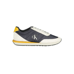 Calvin Klein Herren-Sneaker aus recyceltem, blauem Polyester