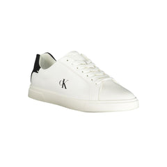 Calvin Klein Bianco Polyurethan Damen-Sneaker