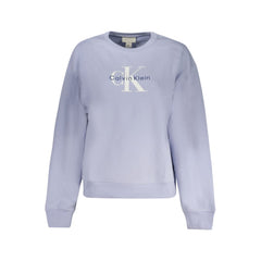 Calvin Klein Purple Cotton Sweatshirt