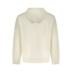 Calvin Klein Weißer Baumwoll-Kapuzenpullover für Herren