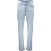 Calvin Klein Blue Cotton Women Jeans
