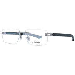 Longines Brille aus grauem Metall (Fassungen)