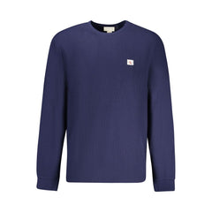 Calvin Klein Blauer Herrenpullover aus Baumwolle