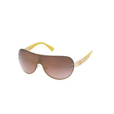 Guess – Sonnenbrille aus goldenem Metall