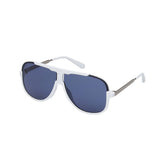 Guess – Weiße Sonnenbrille aus Harz