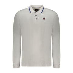 Norwegen 1963 Bianco Baumwolle Herren Poloshirt