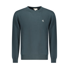 Calvin Klein Blue Cotton Men Sweatshirt