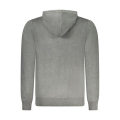 Norway 1963 Grigio Poliammide Mens Cardigan