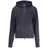 North Sails Blu Polyester Women Cardigan
