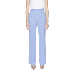 Silence Purplefarbene legere Hose aus Polyester