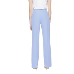 Silence Purplefarbene legere Hose aus Polyester