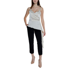 Silence Beige Polyester Top