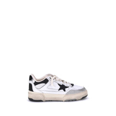 Golden Goose Weiße Kalbsleder Bos Taurus Chunky Sneakers